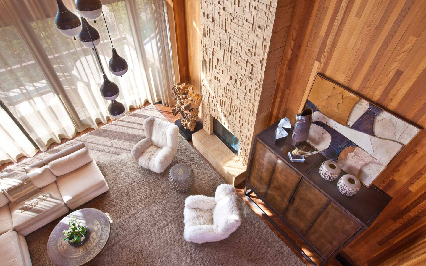 Kelly Wearstler Seal Beach residence interior