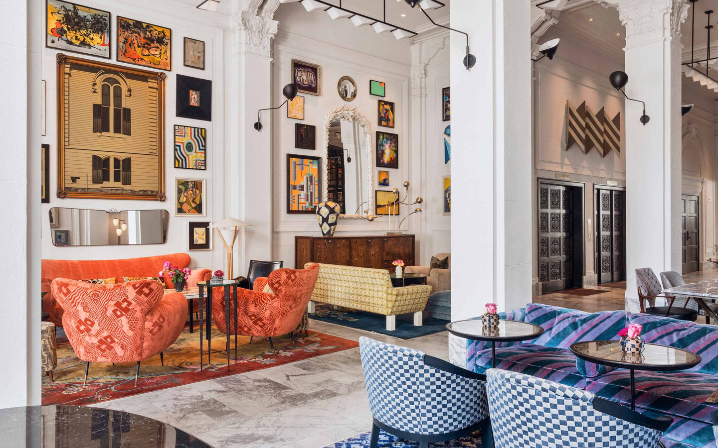 San Francisco Proper Hotel interior by Kelly Wearstler