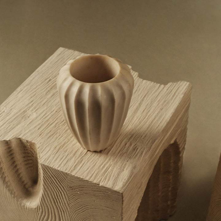 Kelly Wearstler Fluted Small Vase — view 13