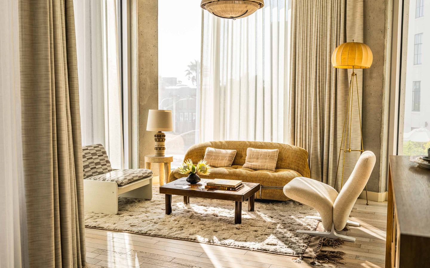 Santa Monica Proper Hotel interior by Kelly Wearstler
