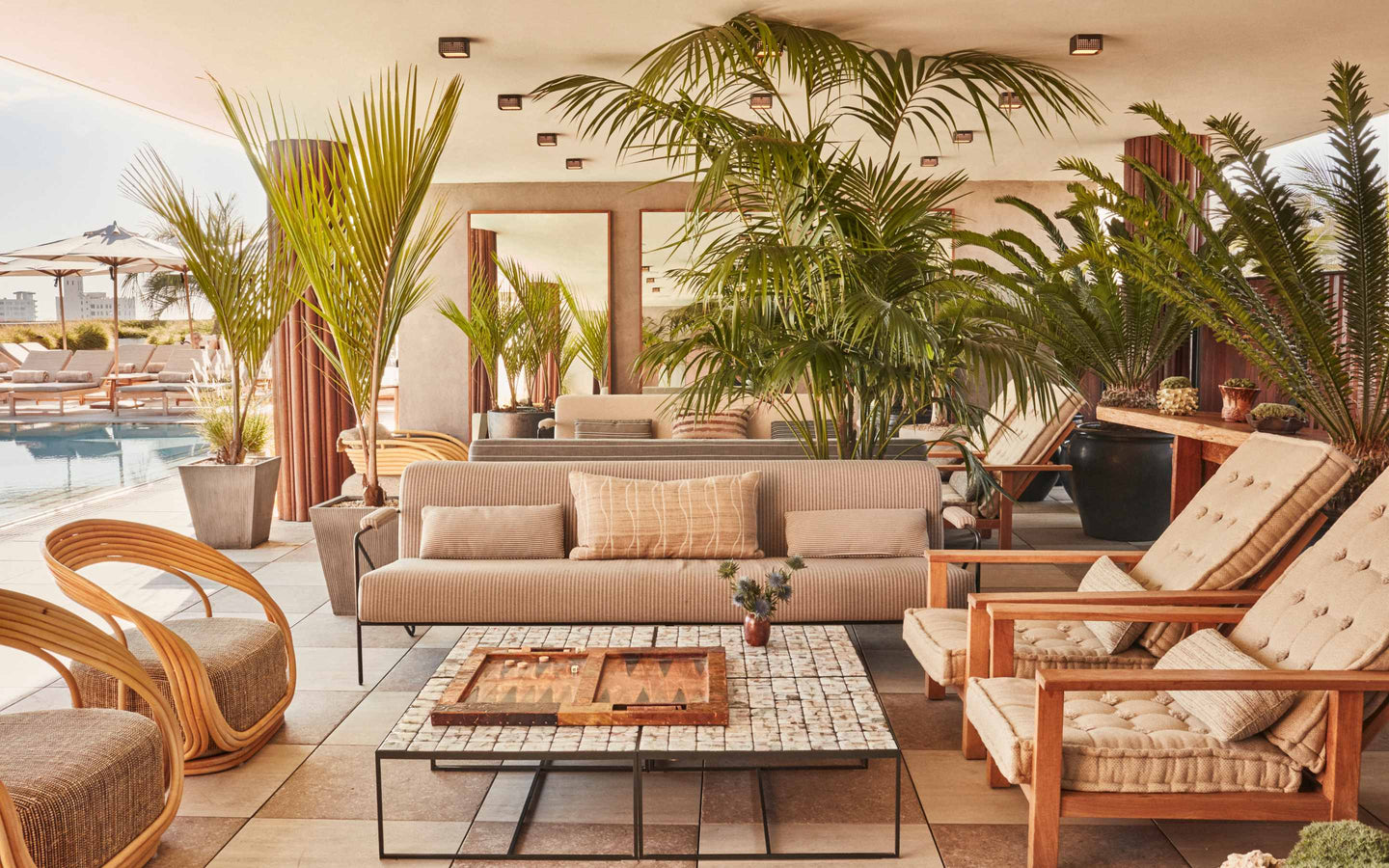 Santa Monica Proper Hotel interior by Kelly Wearstler