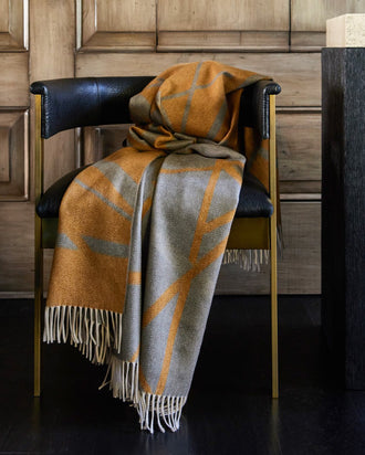 Kelly Wearstler Superluxe Channels Throw — view 2