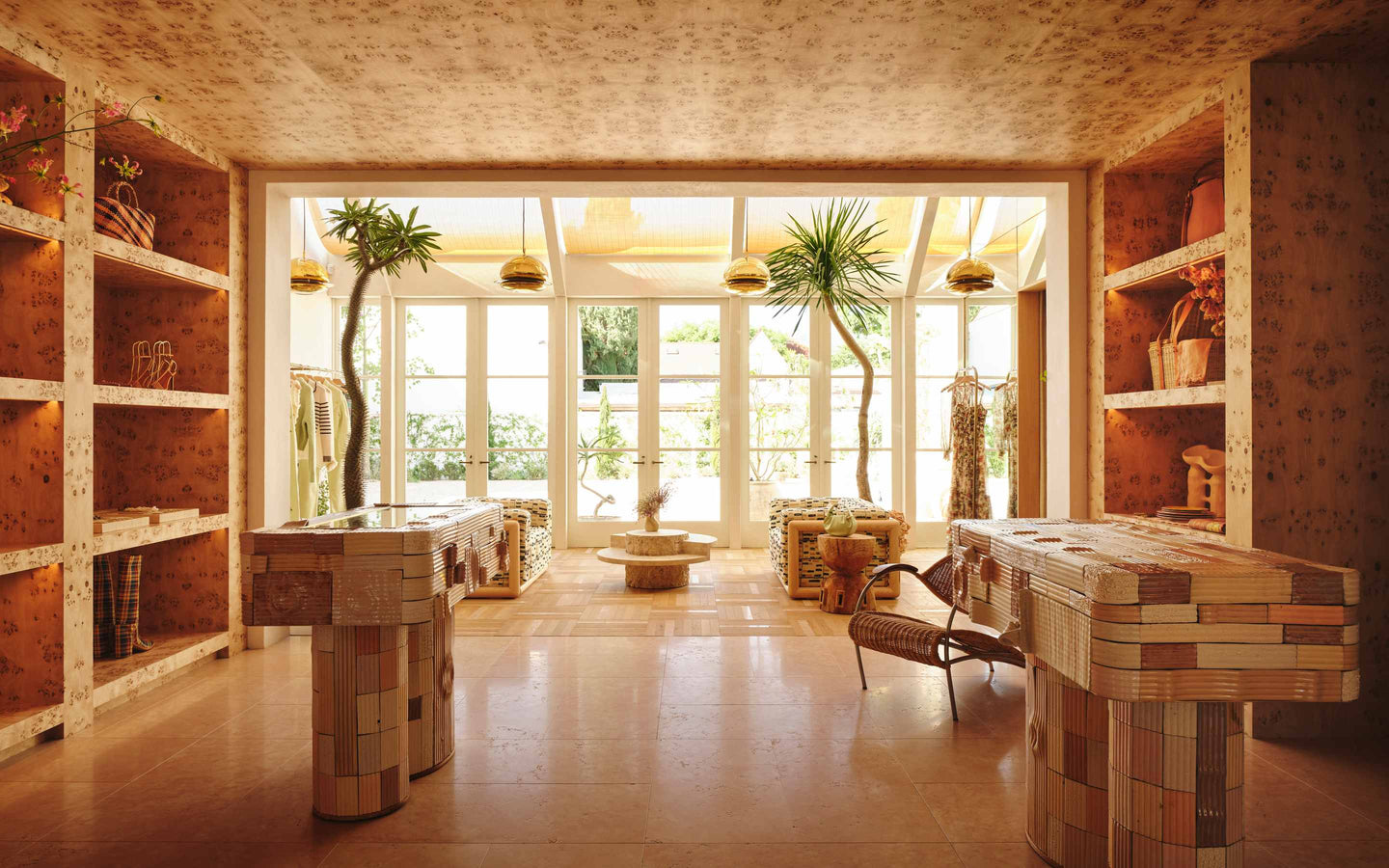Ulla Johnson interior by Kelly Wearstler
