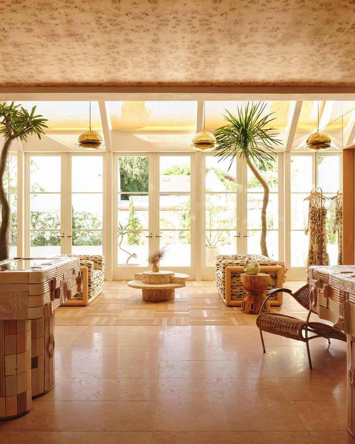 Ulla Johnson interior by Kelly Wearstler