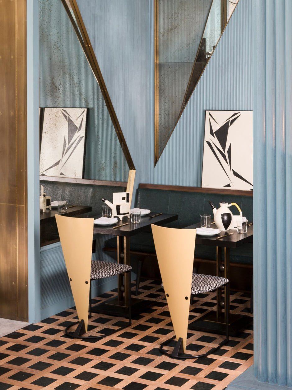Villon interior by Kelly Wearstler