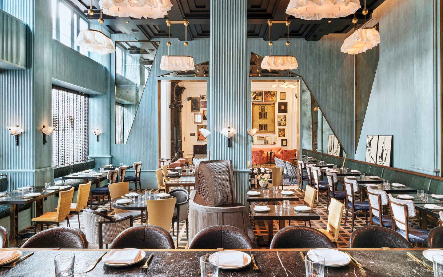 Villon interior by Kelly Wearstler