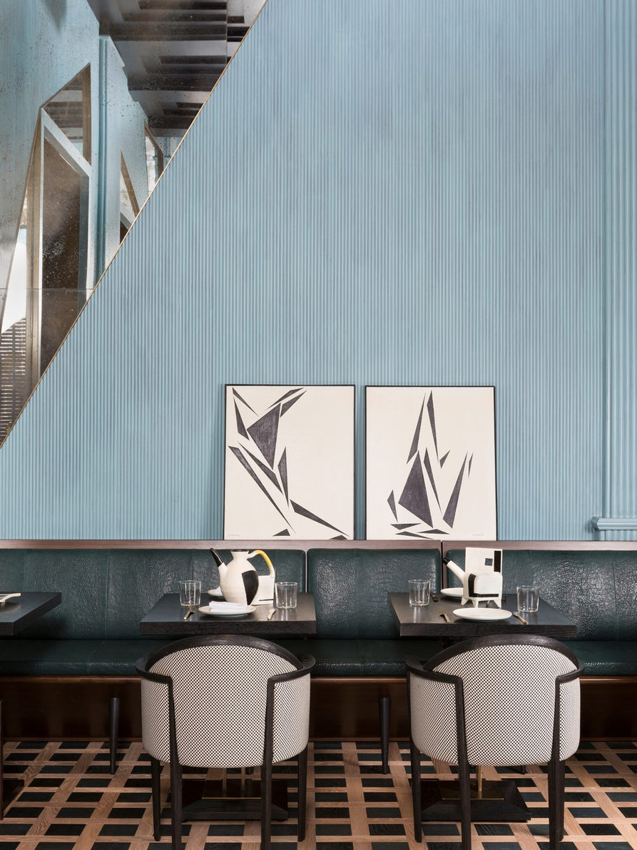 Villon interior by Kelly Wearstler